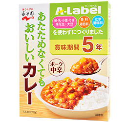 A-Label（エーラベル）あたためなくてもおいしいカレー　ポーク中辛