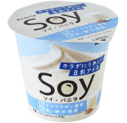 【冷凍】豆乳アイス バニラ 100ml × 6個