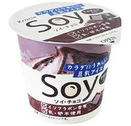 【冷凍】豆乳アイス チョコ 100ml × 6個